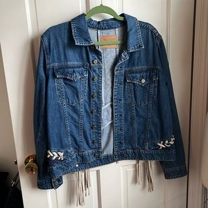 BlankNYC Fringe Jacket